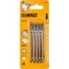 DeWalt DT2164 HCS Decoupeerzaagblad Clean - 4mm Tandafstand - Hout (5st) - DT2164-QZ -Dewalt 0986e1eb015fb6eac3da0796d6d78f8e
