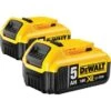 DeWalt DCB184 Duopack 18V Li-Ion Accu - 5.0Ah (2st) -Dewalt 17e57467db37b2679b9b49623bb227b5