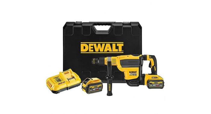 DeWALT DCH614X2-QW 54V Li-ion FlexVolt Accu Combihamer Set (2x 9.0Ah) In TSTAK Koffer - SDS-Max 3 DeWALT DCH614X2-QW 54V Li-ion FlexVolt Accu Combihamer Set (2x 9.0Ah) In TSTAK Koffer - SDS-Max
