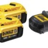 DeWalt 18V Li-Ion Accu Starterset (2x 4.0Ah) + Lader -Dewalt 24b20c03e7b54849b0c4b15b913670ef