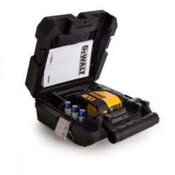 DeWALT DW088K Zelfnivellerende Kruis-/lijnlaser In Koffer - 2 Lijnen - Rood - 15m -Dewalt 2f97633efdc32cb858fb6566787bbc5f