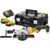 DeWALT DCS571P2-QW 18V Li-ion Accu Cirkelzaag Set (2x 5.0Ah) In TSTAK Koffer - 115 Mm - Koolborstelloos -Dewalt 32c50b17a223fbb6e072dab4b819fce8
