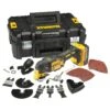 DeWalt DCS355M1 18V Li-Ion Accu Multitool Set (1x 4.0Ah Accu) + 35 Delige Accessoireset In Koffer - Koolborstelloos -Dewalt 374bb74c5d92c03ae9dbebb2da503c2b