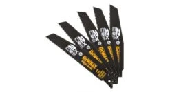 DeWalt DT2301L Reciprozaagblad - 152 X 2,5mm - Universeel (5st) - DT2301L-QZ
