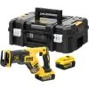 DeWalt DCS367P2 18V Li-Ion Accu Reciprozaag Set (2x 5.0Ah Accu) In TSTAK - Koolborstelloos - DCS367P2-QW -Dewalt 501c8cb9533f97f8d86a6b3e9babacff