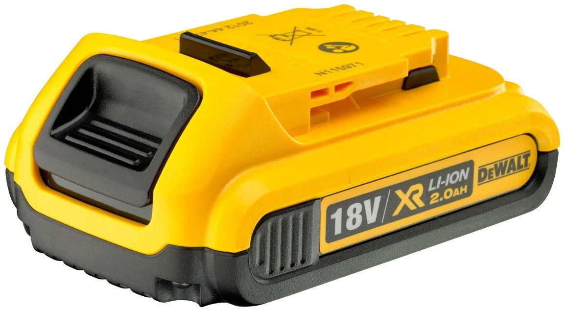 DeWalt DCB115D2 18V Li-Ion Accu Starterset (2x 2.0Ah) + Lader - DCB115D2-QW 4 DeWalt DCB115D2 18V Li-Ion Accu Starterset (2x 2.0Ah) + Lader - DCB115D2-QW - Afbeelding 2