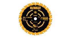 DeWalt DT10302 Extreme Cirkelzaagblad - 184 X 16 X 24T - Hout (Met Nagels) - DT10302-QZ