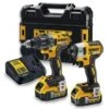 DeWalt DCK268P2T 18V Li-Ion Accu Boor-/schroefmachine (DCD791) & Slagschroevendraaier (DCF887) Combiset (2x 5,0Ah Accu) In TSTAK - Koolborstelloos - DCK268P2T-QW -Dewalt 620923387405a338512e823122baa9f0