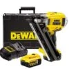 DeWALT DCN692P2 18V Li-Ion Accu Constructie Tacker Set (2x 5.0Ah Accu) In Koffer - 50-90mm - Koolborstelloos - DCN692P2-QW -Dewalt 75e9854b930a71e02ac7462bad34196e