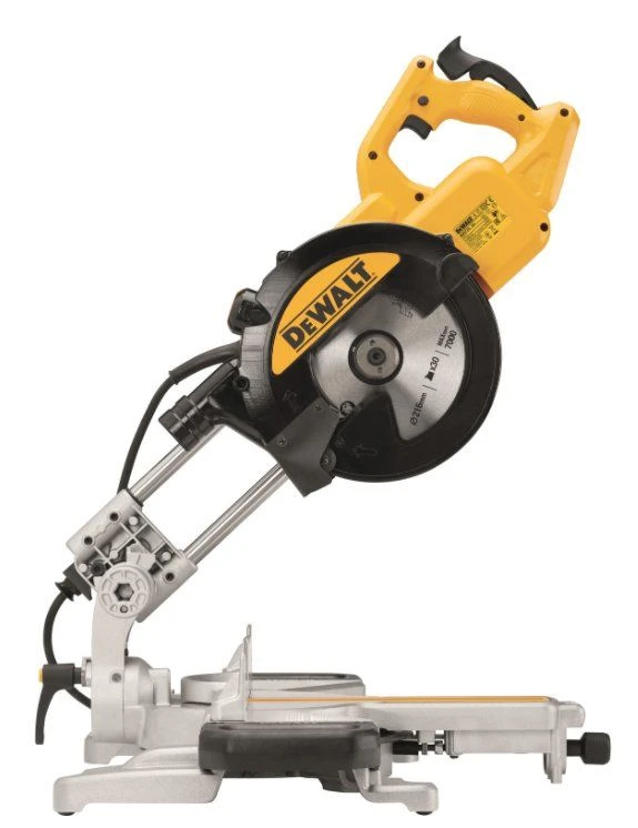 DeWALT DWS774 Afkortzaag Met XPS Zaaglijnindicator - 1400W - 216 X 30mm - DWS774-QS 4 DeWALT DWS774 Afkortzaag Met XPS Zaaglijnindicator - 1400W - 216 X 30mm - DWS774-QS - Afbeelding 2