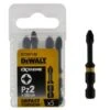 DeWalt DT7391T Extreme Impact Torsion Schroefbits - PZ2 - 50mm (5st) - DT7391T-QZ -Dewalt 84e98550035a9d9f0ef3dc1d904bbc94