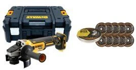 DeWalt DCG405NT 18V Li-Ion Accu Haakse Slijper Body In TSTAK Incl. Doorslijpschijvenset - 125mm – Koolborstelloos 3 DeWalt DCG405NT 18V Li-Ion Accu Haakse Slijper Body In TSTAK Incl. Doorslijpschijvenset - 125mm – Koolborstelloos
