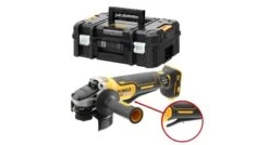 DeWalt DCG406NT 18V Li-Ion Accu Haakse Slijper Body In TSTAK - 125mm - Koolborstelloos - DCG406NT-XJ