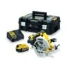 DeWALT DCS572P2-QW 18V Li-ion XR Accu Cirkelzaag Set (2x 5.0Ah) In Koffer - 184 Mm -Dewalt 93fbc09d3e1f2c2eb87c7b44ff2d8c7b