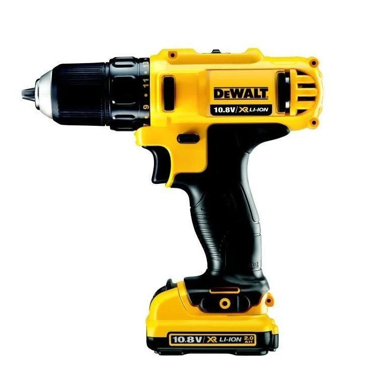 DeWalt DCD710D2 10.8/12V Li-Ion Accu Boor-/schroefmachine Set (2x 2.0Ah Accu) In Koffer - DCD710D2-QW 4 DeWalt DCD710D2 10.8/12V Li-Ion Accu Boor-/schroefmachine Set (2x 2.0Ah Accu) In Koffer - DCD710D2-QW - Afbeelding 2