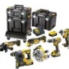 DeWALT DCK685P3T 18V Li-Ion Accu 6-delige Combiset (3x 5,0Ah Accu) In TSTAK (incl. Trolley) - Koolborstelloos -Dewalt ab346e2d2c9bf06a7d59cf6e3abad767