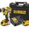 DeWalt DCD795D2 18V Li-Ion Accu Klopboor-/schroefmachine Set (2x 2.0Ah Accu) In TSTAK - Koolborstelloos -Dewalt ab60f84fe2b940acdda0d77b1af71fc0