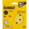DeWalt DT3113 Schuurschijf - K80 - 125mm (25st) - DT3113-QZ -Dewalt b317fc929bd8116b054a704398e952fd