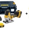 DeWALT DCS335P2 18V XR Li-Ion Accu Decoupeerzaag Set (2x 5.0Ah Accu) In TSTAK Met 10-delige Decoupeerzaagbladenset -Dewalt ba73d252a734eff6581b6400407e31cd