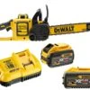 DeWalt DCM575X2 54V Li-Ion Accu Kettingzaag Set (2x 9.0Ah Accu) - 400mm -Dewalt d04e2c2c15a1f62fbdcd35dfcf8310ca