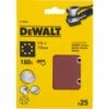 DeWalt DT3034 Vlak Schuurvel - K180 - 115 X 115mm (25st) - DT3034-QZ -Dewalt d806ccc6133453c634bc609db03b1efe