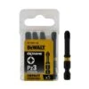 DeWalt DT7392T Extreme Impact Schroefbit PZ3 - 50mm (5st) - DT7392T-QZ -Dewalt d80a809808b126dc4f94eb5977100b61
