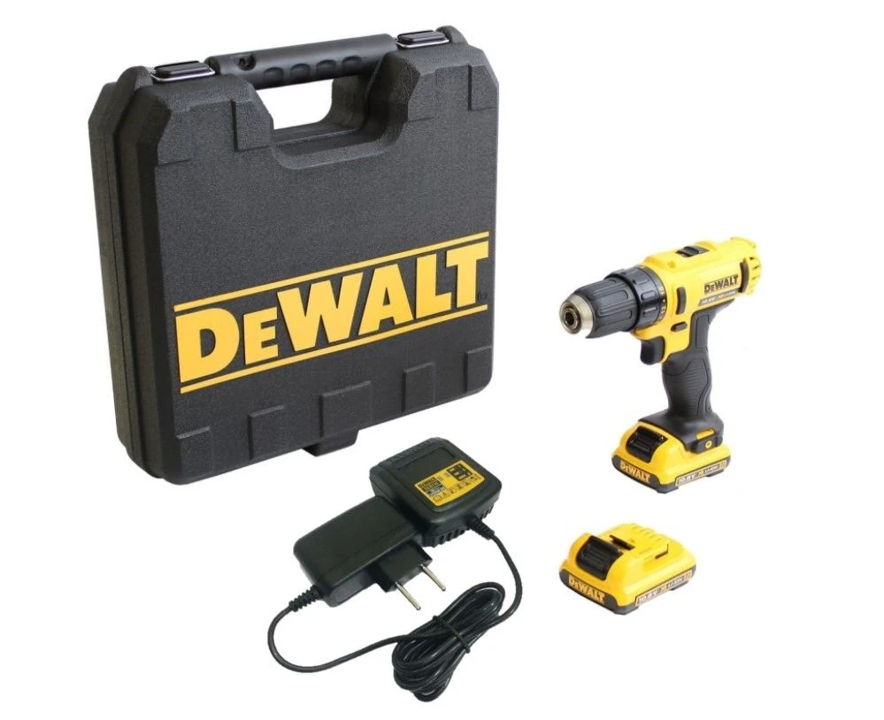 DeWalt DCD710D2 10.8/12V Li-Ion Accu Boor-/schroefmachine Set (2x 2.0Ah Accu) In Koffer - DCD710D2-QW 3 DeWalt DCD710D2 10.8/12V Li-Ion Accu Boor-/schroefmachine Set (2x 2.0Ah Accu) In Koffer - DCD710D2-QW