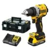 DeWALT DCD805E1T-QW 18V Li-ion XR Accu Klopboormachine G3 Set (1x POWERSTACK Accu) In TSTAK Koffer - Koolborstelloos -Dewalt de9cdcf369a248ad6747028600d958fe