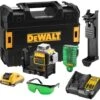 DeWalt DCE089D1G 10.8V Li-Ion Accu Zelfnivellerende 3x 360 Graden Multilijnlaser Set (1x 2.0Ah Accu) In Koffer - 3 Lijnen - 30m - Groen - DCE089D1G-QW 1 DeWalt DCE089D1G 10.8V Li-Ion Accu Zelfnivellerende 3x 360 Graden Multilijnlaser Set (1x 2.0Ah Accu) In Koffer - 3 Lijnen - 30m - Groen - DCE089D1G-QW -Dewalt deb255c19e71836cf8d5f3da915714ad